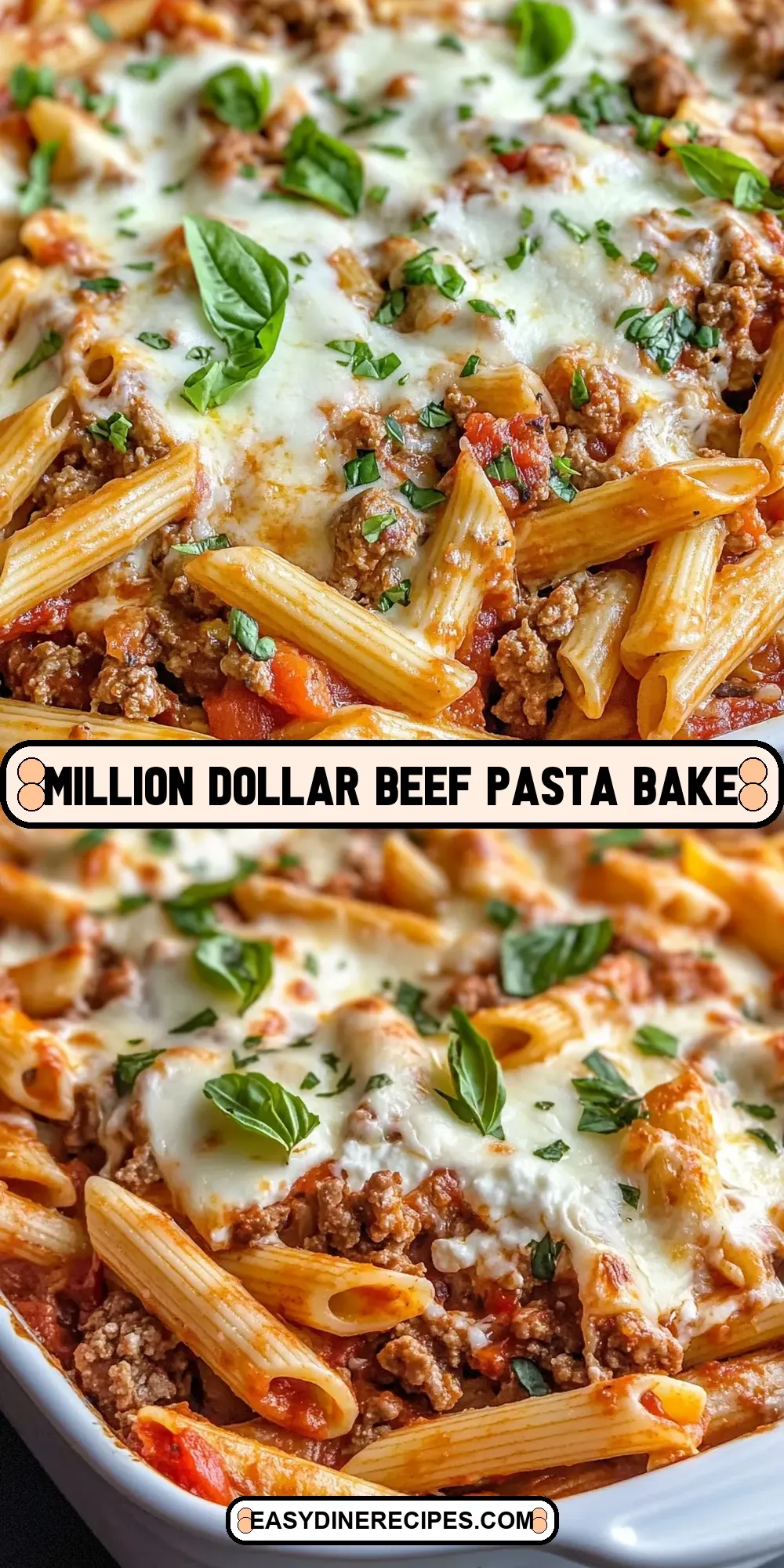 The Best Million Dollar Beef Pasta Bake Ever