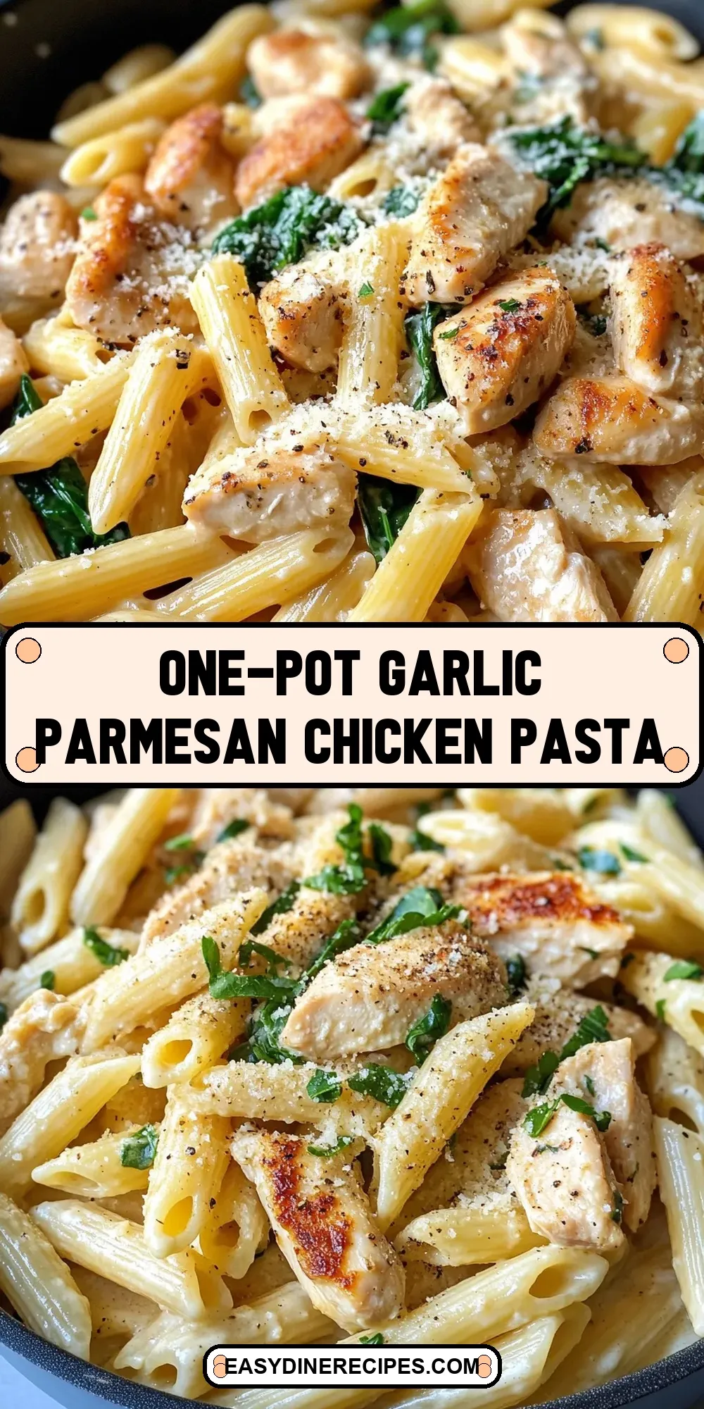 How To Make Perfect One-Pot Garlic Parmesan Chicken Pasta