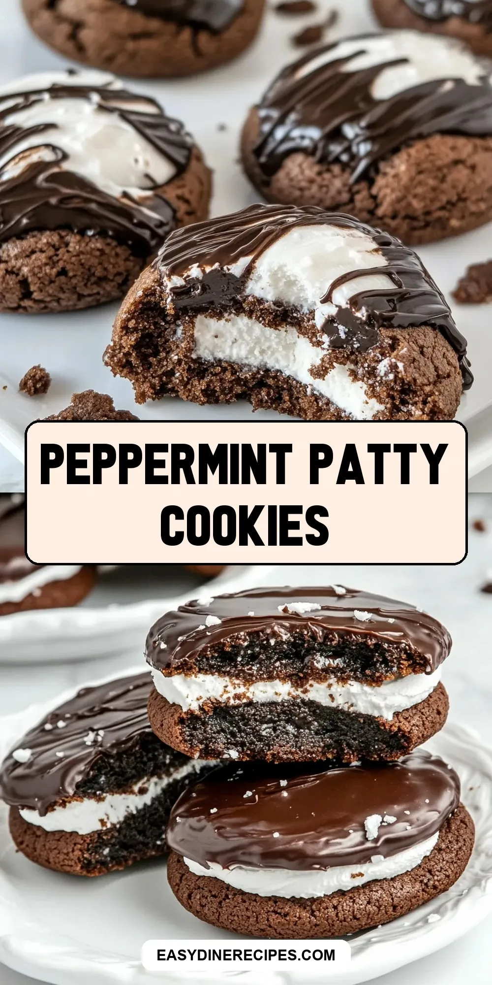 Quick Peppermint Patty Cookies