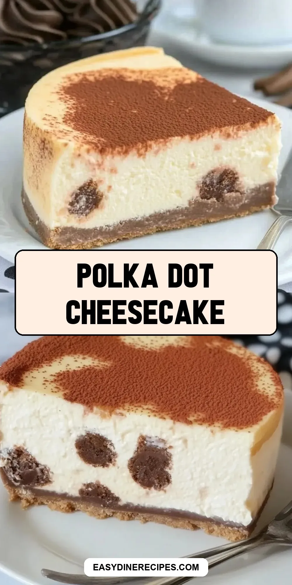 How To Make Savory Polka Dot Cheesecake