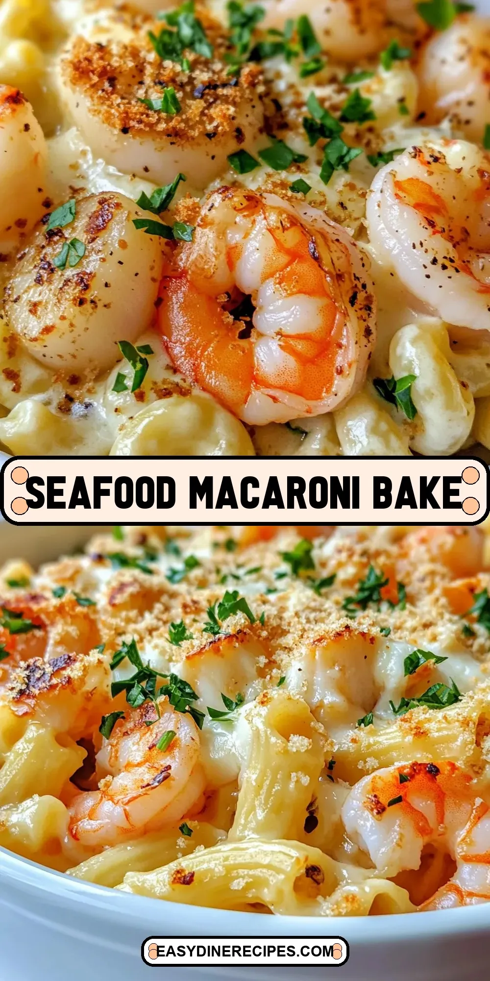 Ultimate Seafood Macaroni Bake