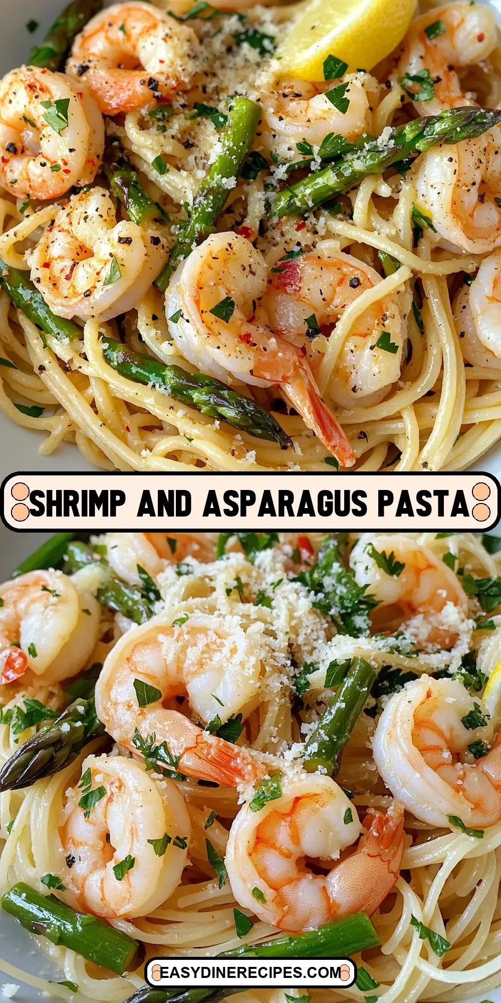 Shrimp And Asparagus Pasta Recipe