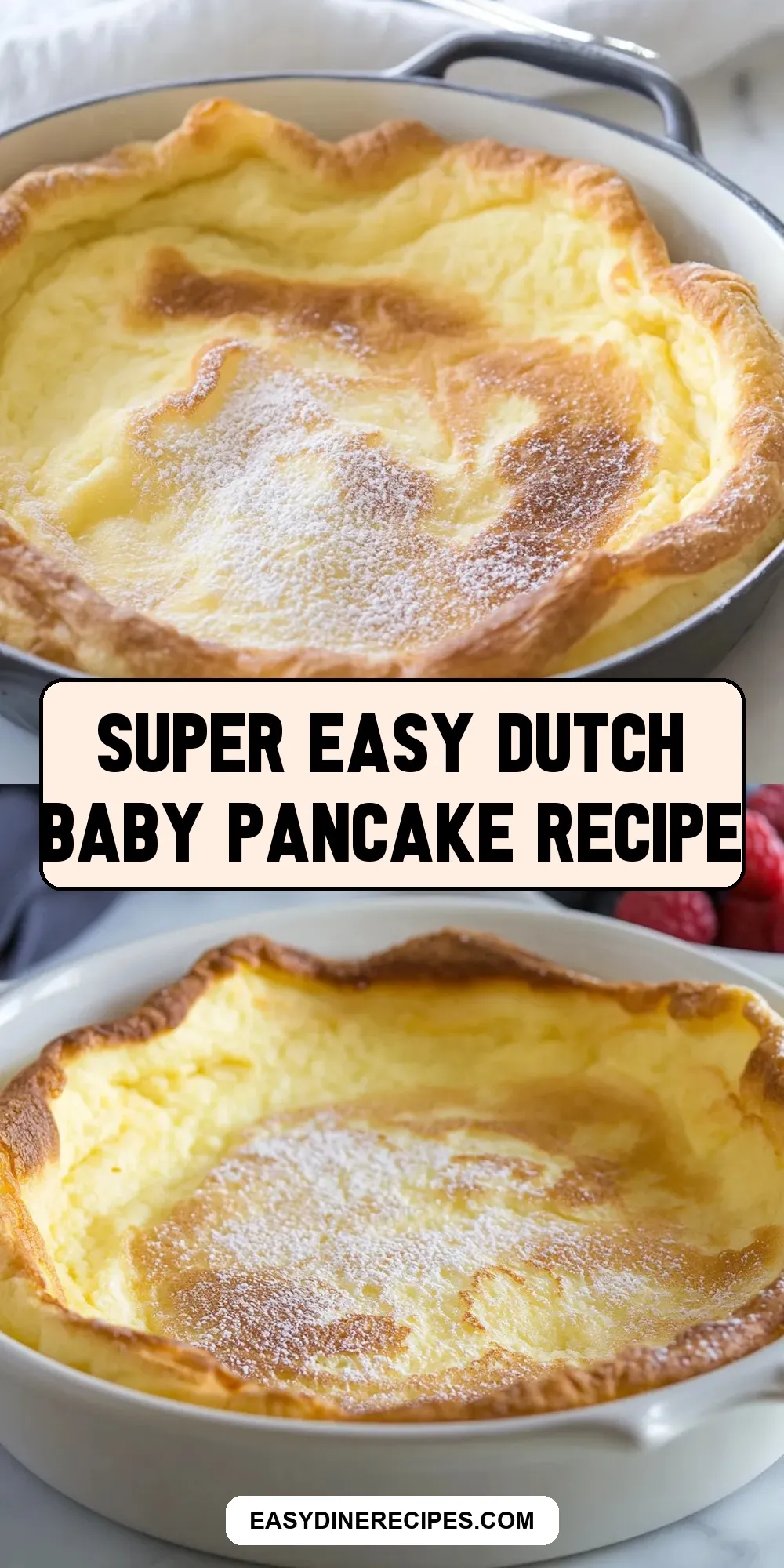 Super Easy Dutch Baby Pancake Recipe