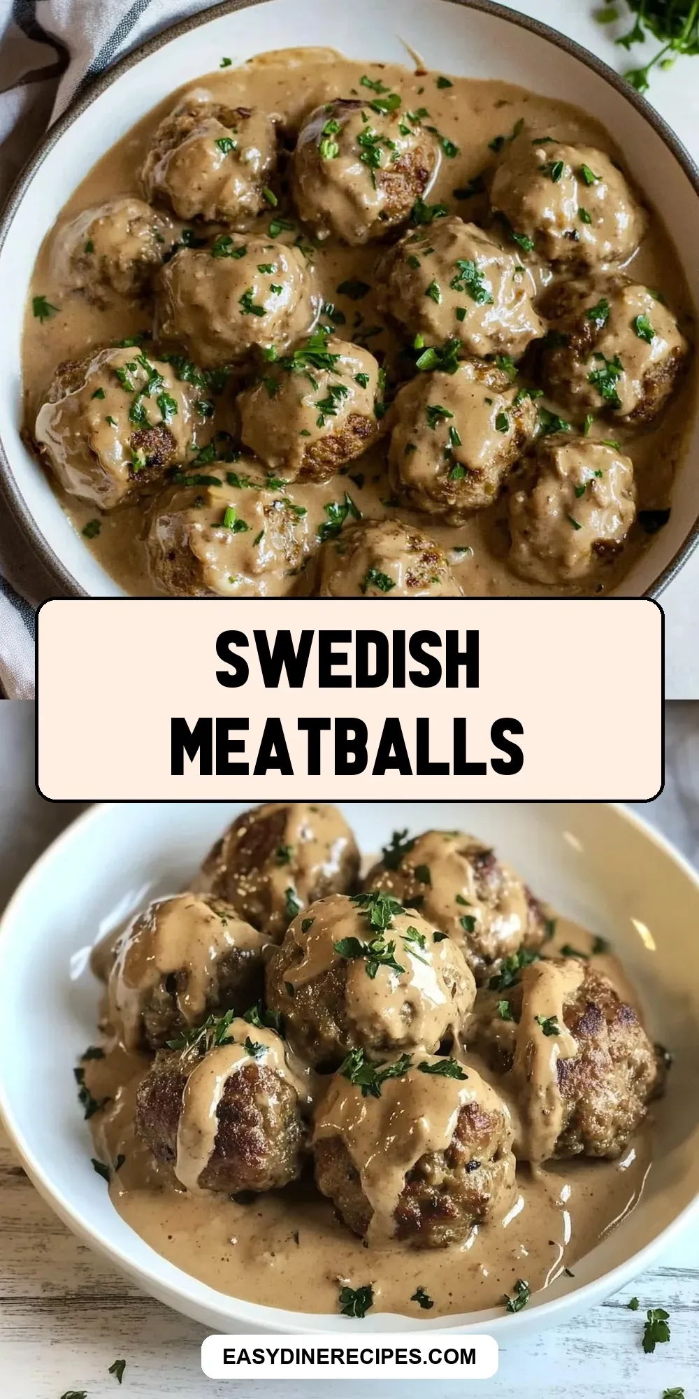 Easy Swedish Meatballs Recipe