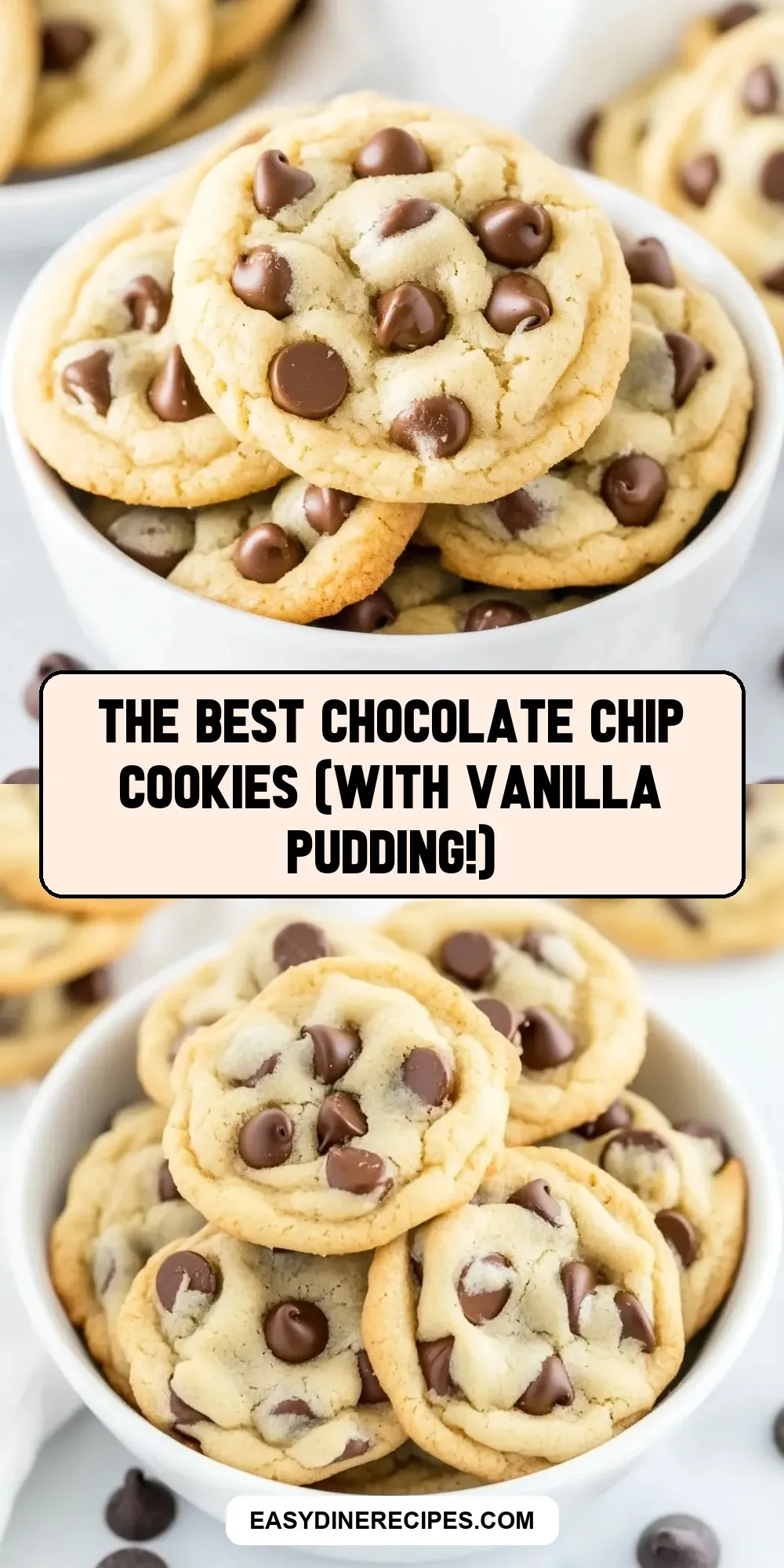The Best The Best Chocolate Chip Cookies (With Vanilla Pudding!) Ever