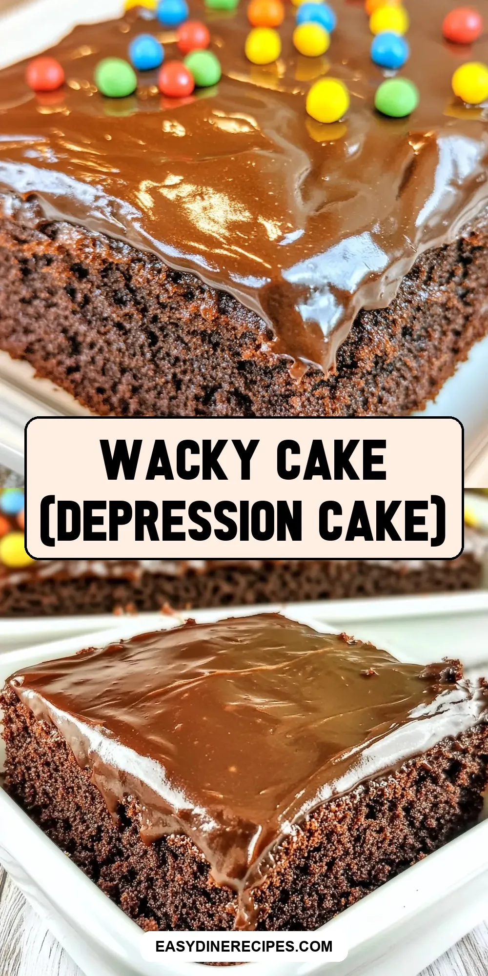 How To Make Fresh Wacky Cake (Depression Cake)