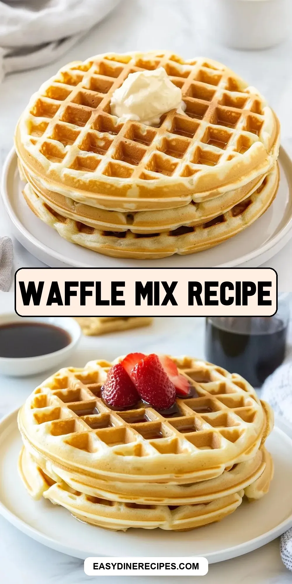 How To Make Perfect Waffle Mix