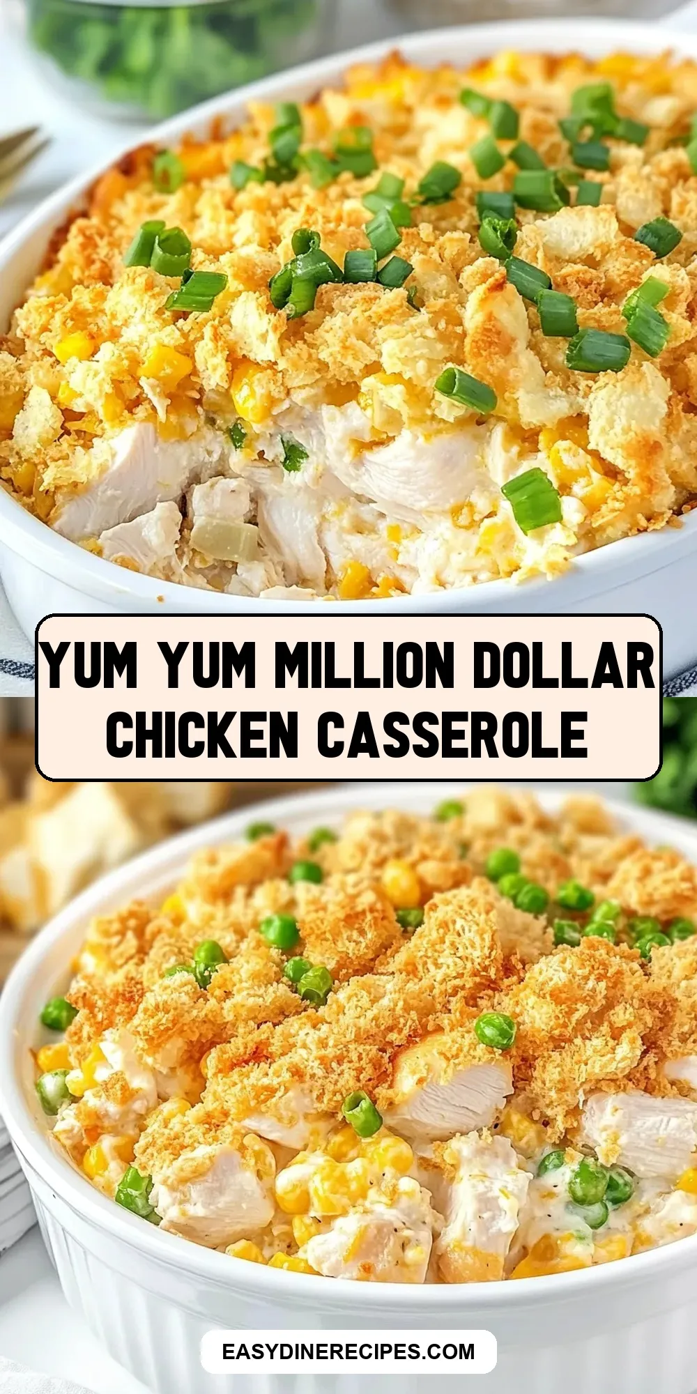 Yum Yum Million Dollar Chicken Casserole Recipe