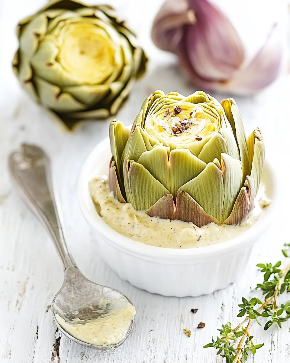 Easy 10 Simple Artichoke Dipping Sauces recipe photo