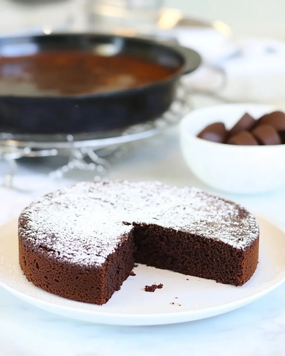 Quick 2-Ingredient Nutella Cake recipe photo