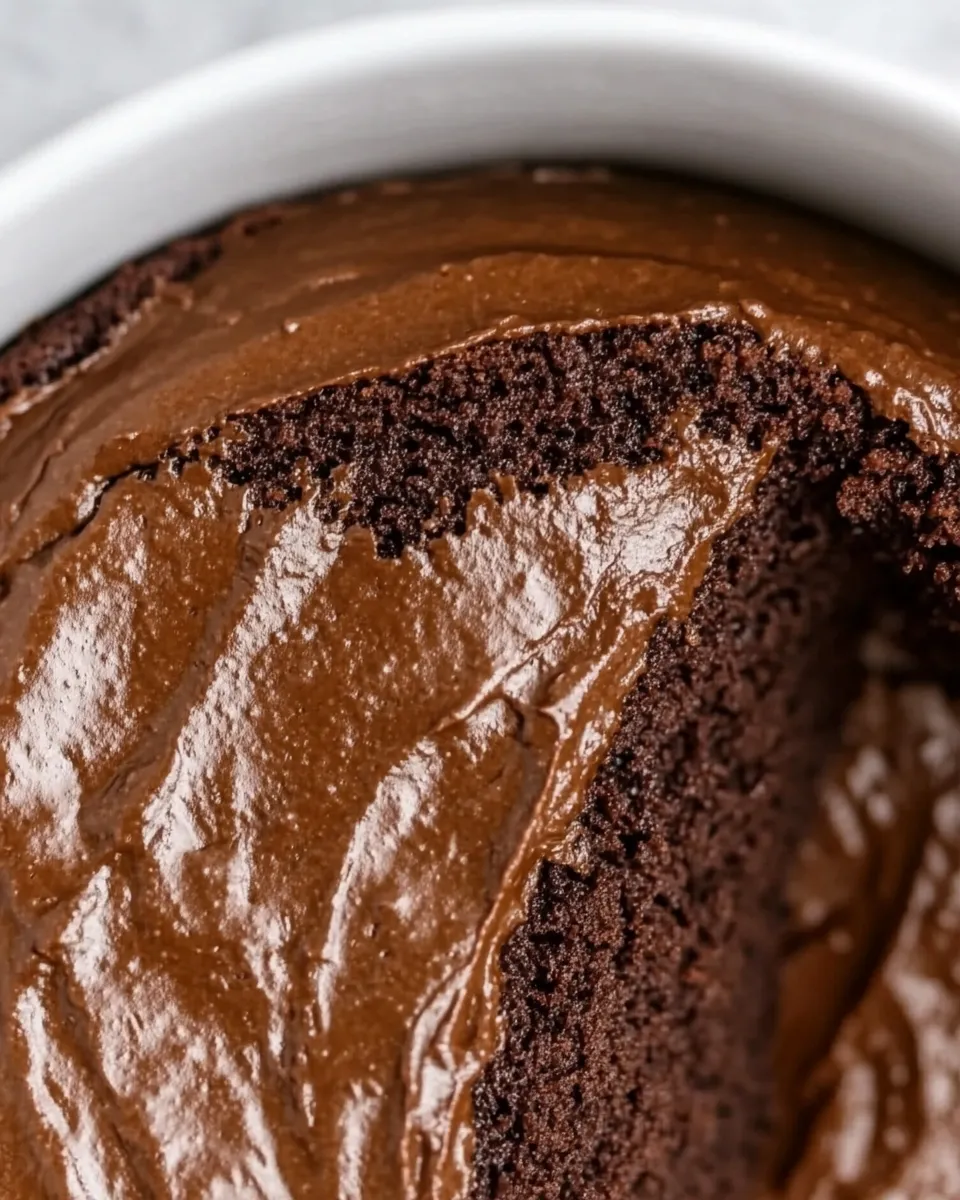 Delicious 2 Ingredient Chocolate Cake recipe photo