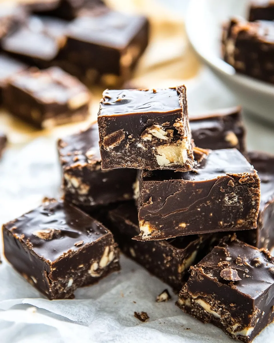 Easy 2 Minute Microwave Fudge photo