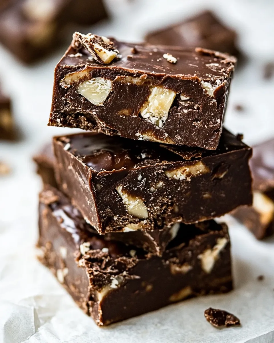 Delicious 2 Minute Microwave Fudge image