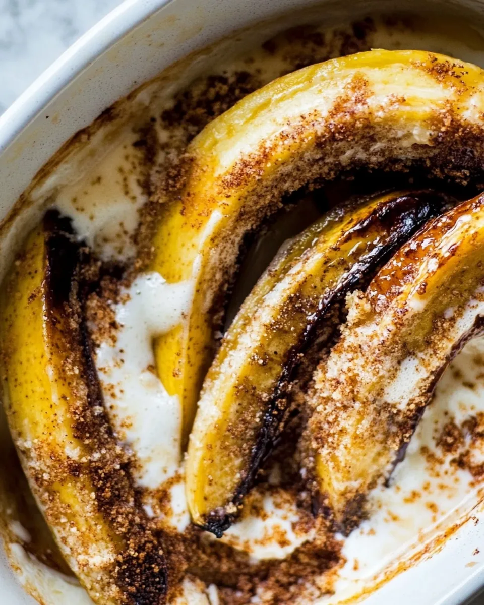 Easy 3-Ingredient Baked Bananas photo