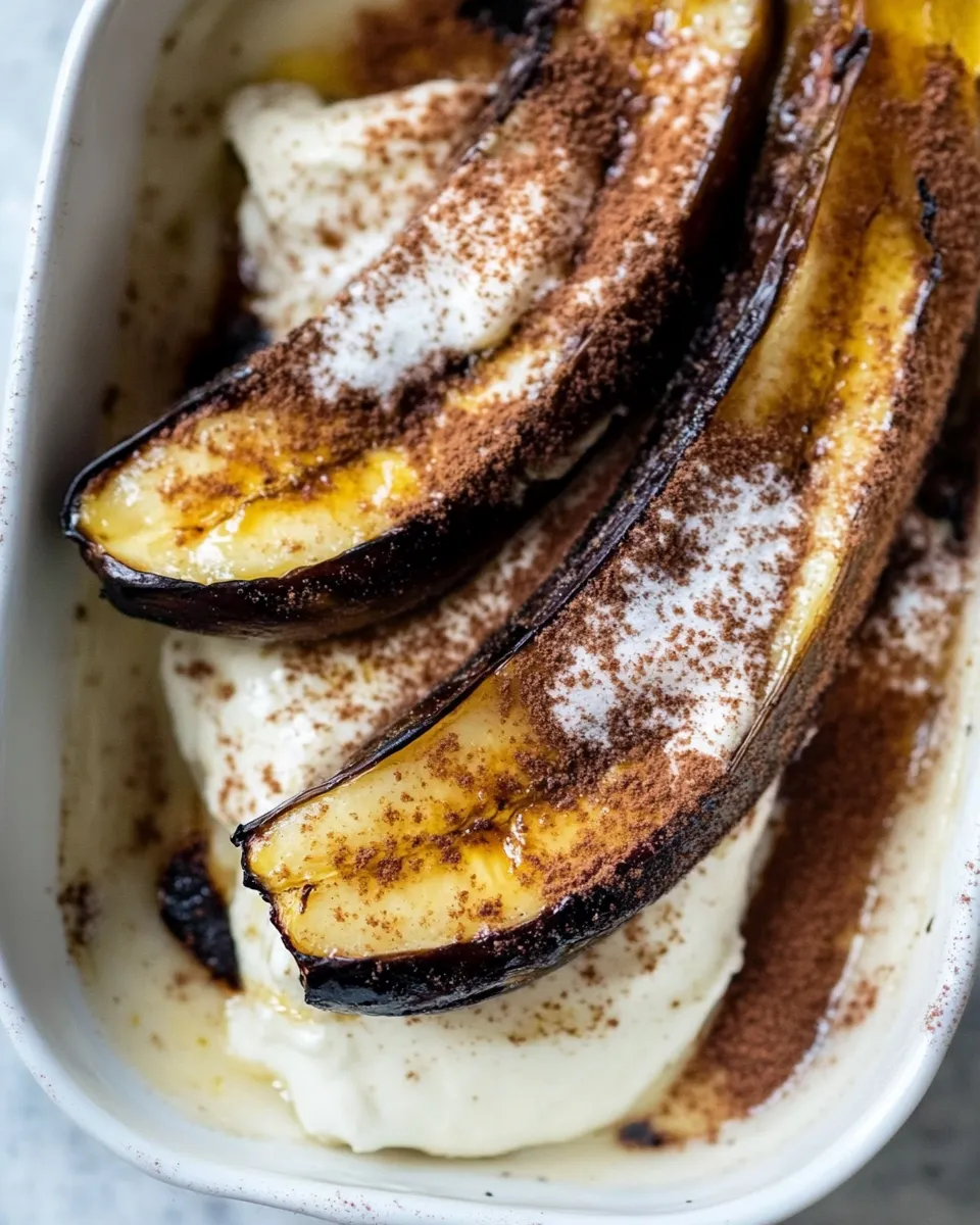 Sweet 3-Ingredient Baked Bananas recipe photo