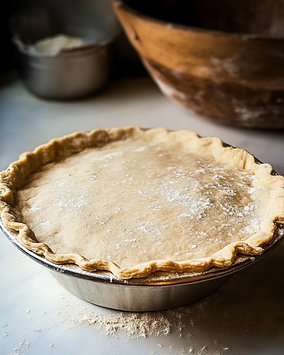 Homemade 3-Ingredient Pie Crust shot