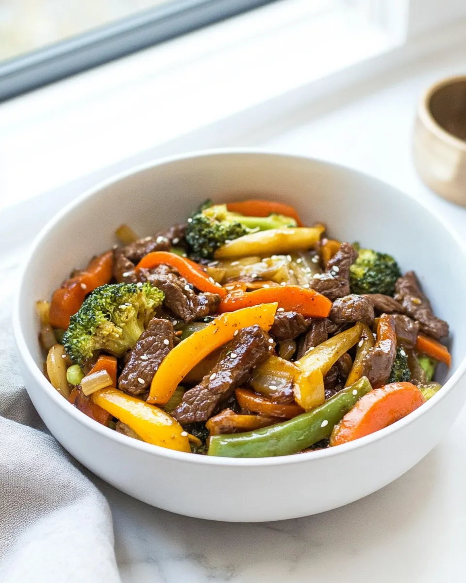 Quick 30-Minute Paleo Beef Stir Fry Recipe image