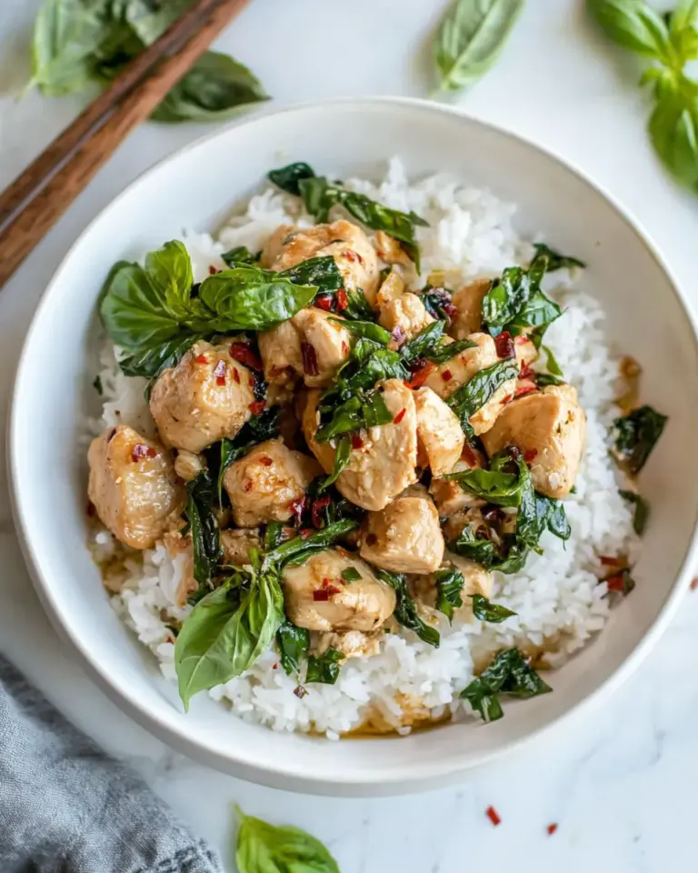 Easy 30-Minute Thai Basil Chicken (Pad Krapow Gai) photo