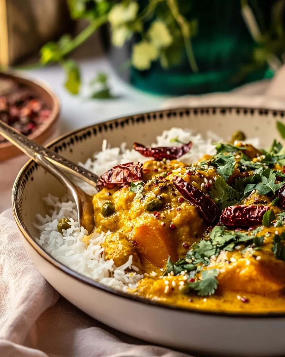 Savory 30 Minute Indian Chicken Sweet Potato Curry. photo