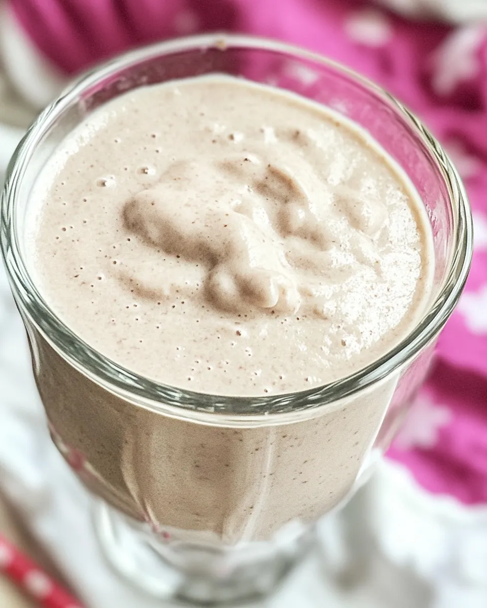 Quick 3 Ingredient Wendys Frosty shot