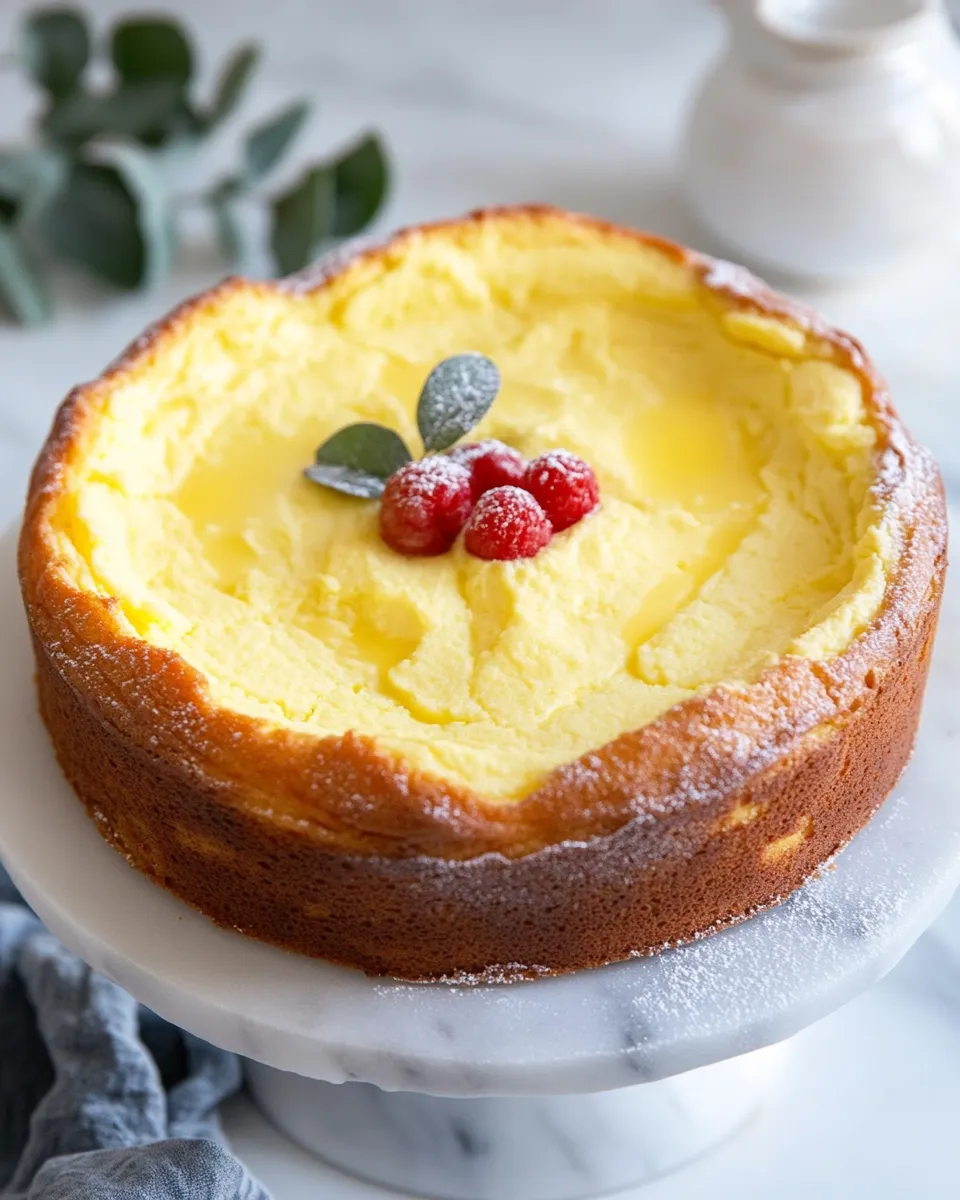 Delicious 4 Ingredients Greek Yogurt Cake image