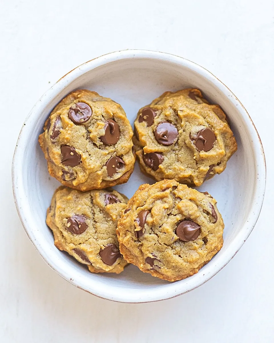 Easy 5-Ingredient Paleo Banana Bread Cookies shot