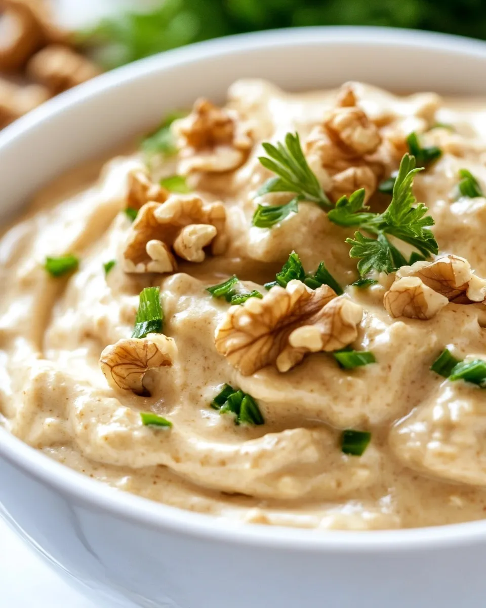 Delicious 5-Ingredient Walnut Cream Sauce image