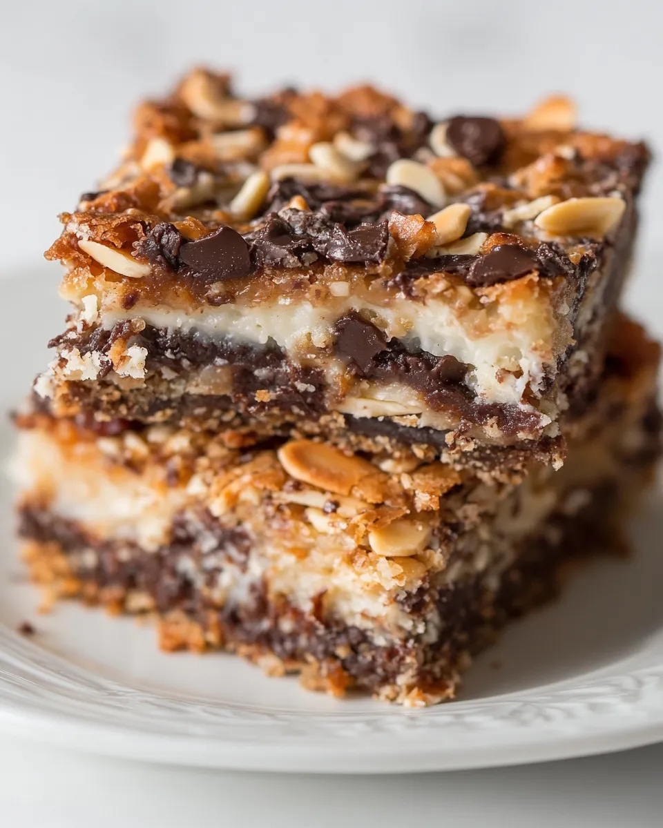 Delicious 7 Layer Bars shot