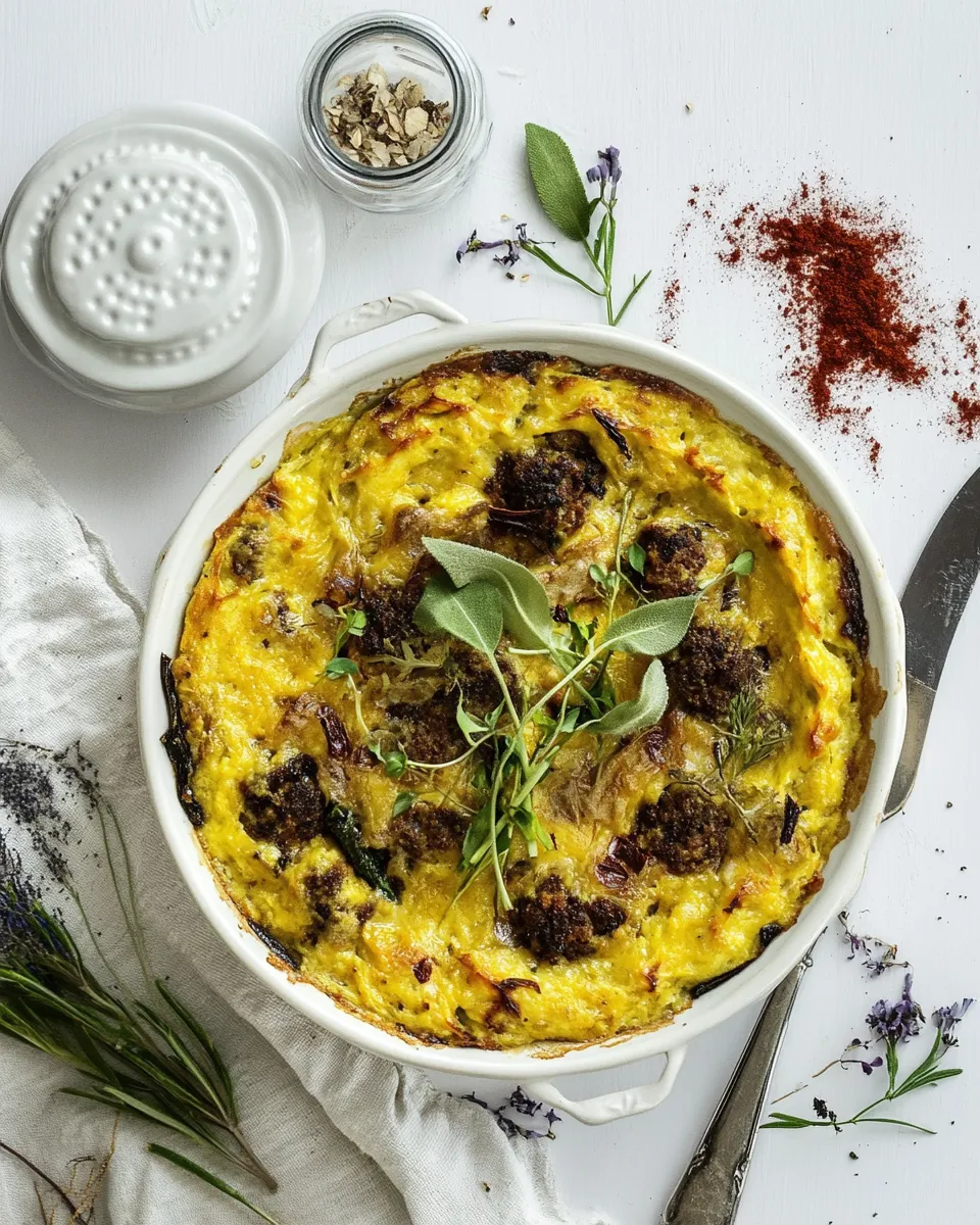 Savory A Classic South African Bobotie shot