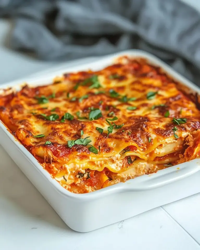 Homemade A Nice Cheese Lasagna photo