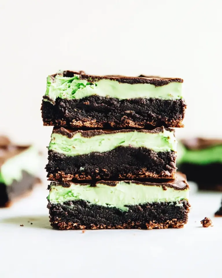 Homemade Absolute Best Mint Brownies photo