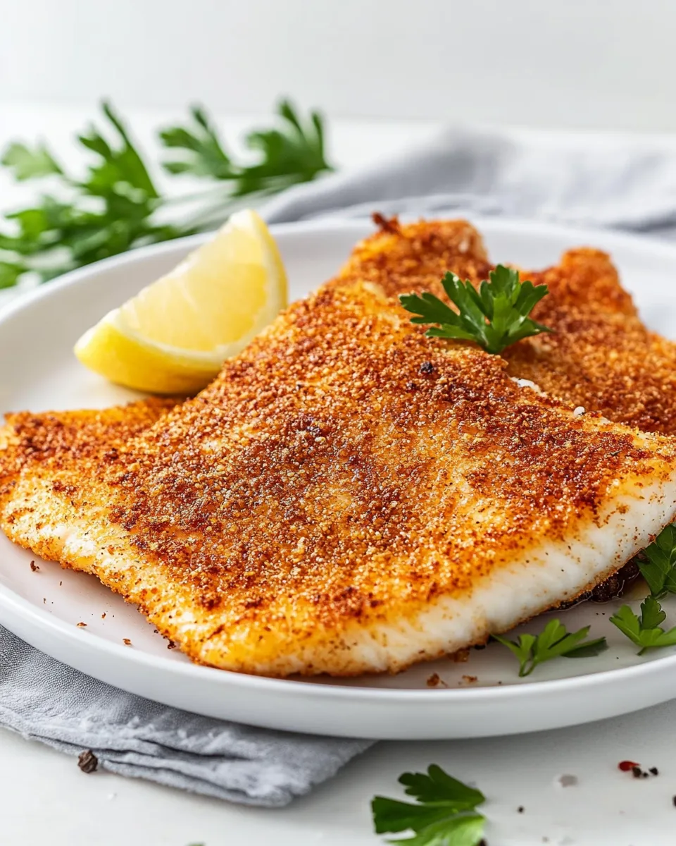 Delicious Air-Fryer Frozen Fish Fillets image