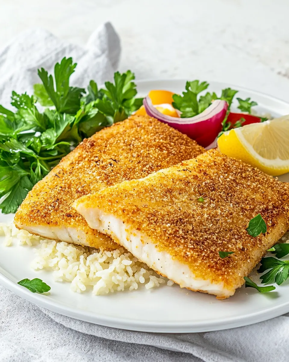 Quick Air-Fryer Frozen Fish Fillets shot