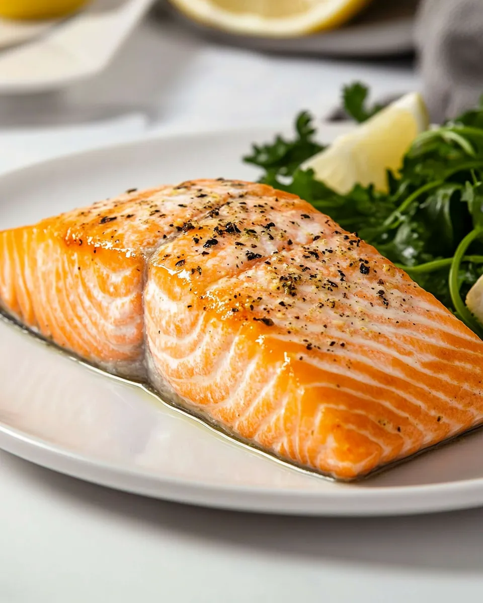 Healthy Air-Fryer Salmon With Skin recipe photo