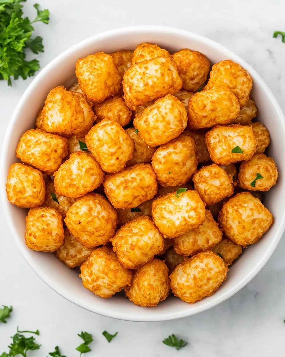 Delicious Air-Fryer Tater Tots shot