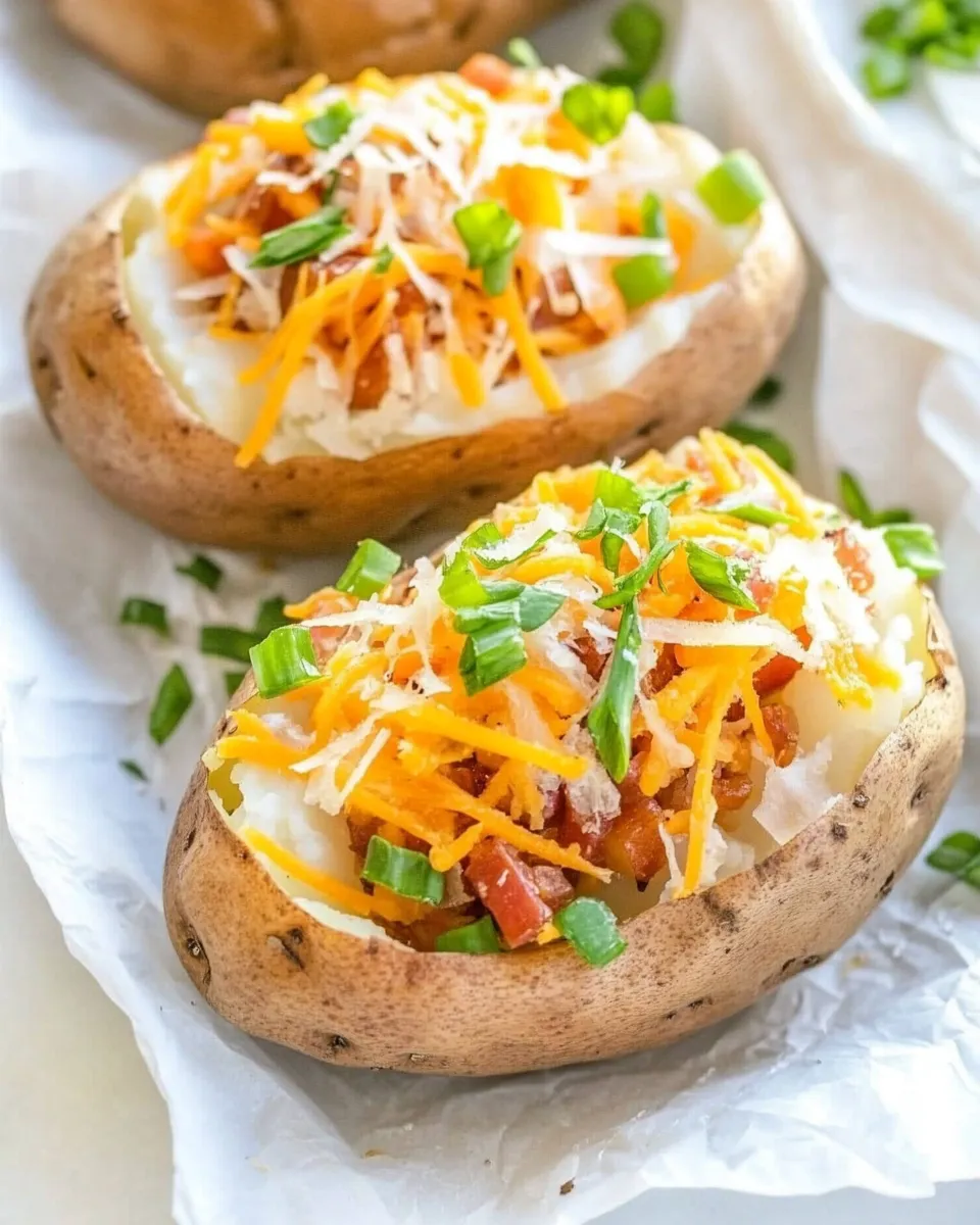Delicious Air Fryer Baked Potatoes image