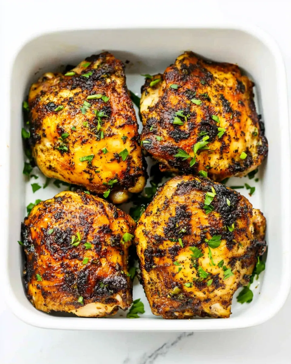 Delicious Air Fryer Boneless Chicken Thighs image