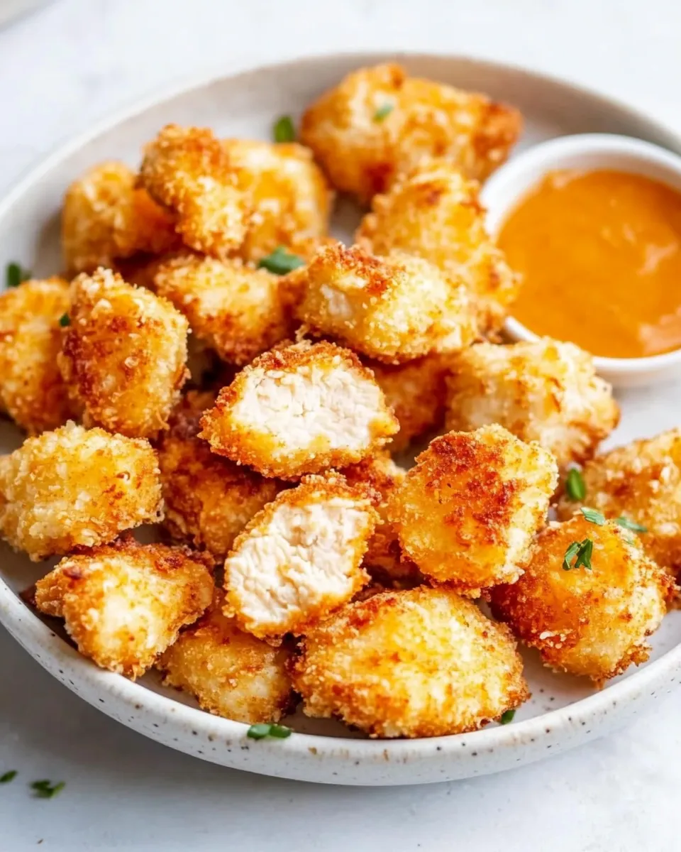 Classic Air Fryer Crispy Chicken Nuggets image