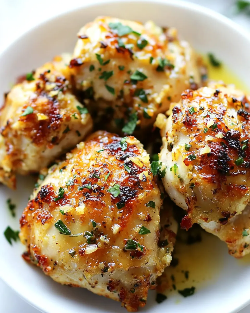 Delicious Air Fryer Garlic Parmesan Chicken image