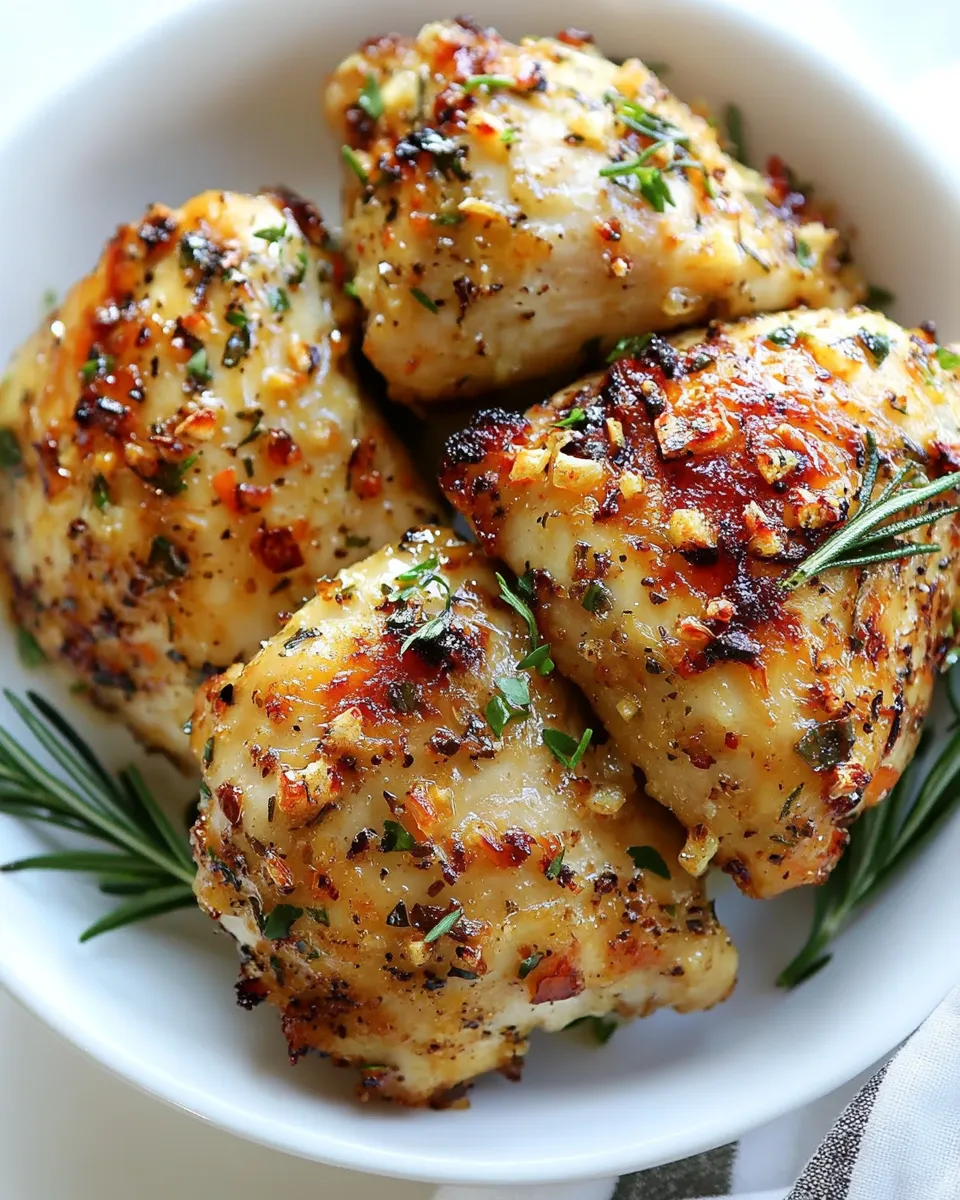 Healthy Air Fryer Garlic Parmesan Chicken shot