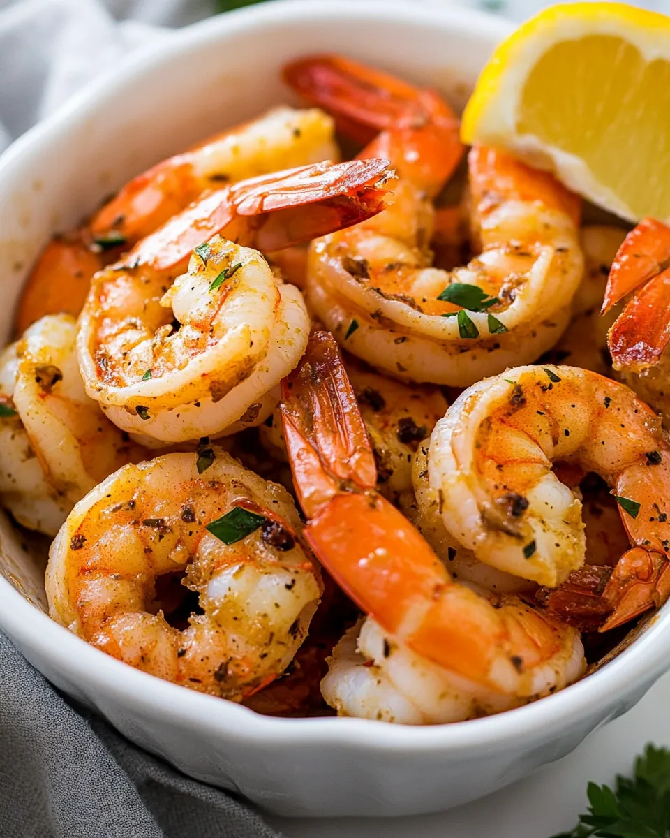 Easy Air Fryer Garlic Shrimp Recipe photo