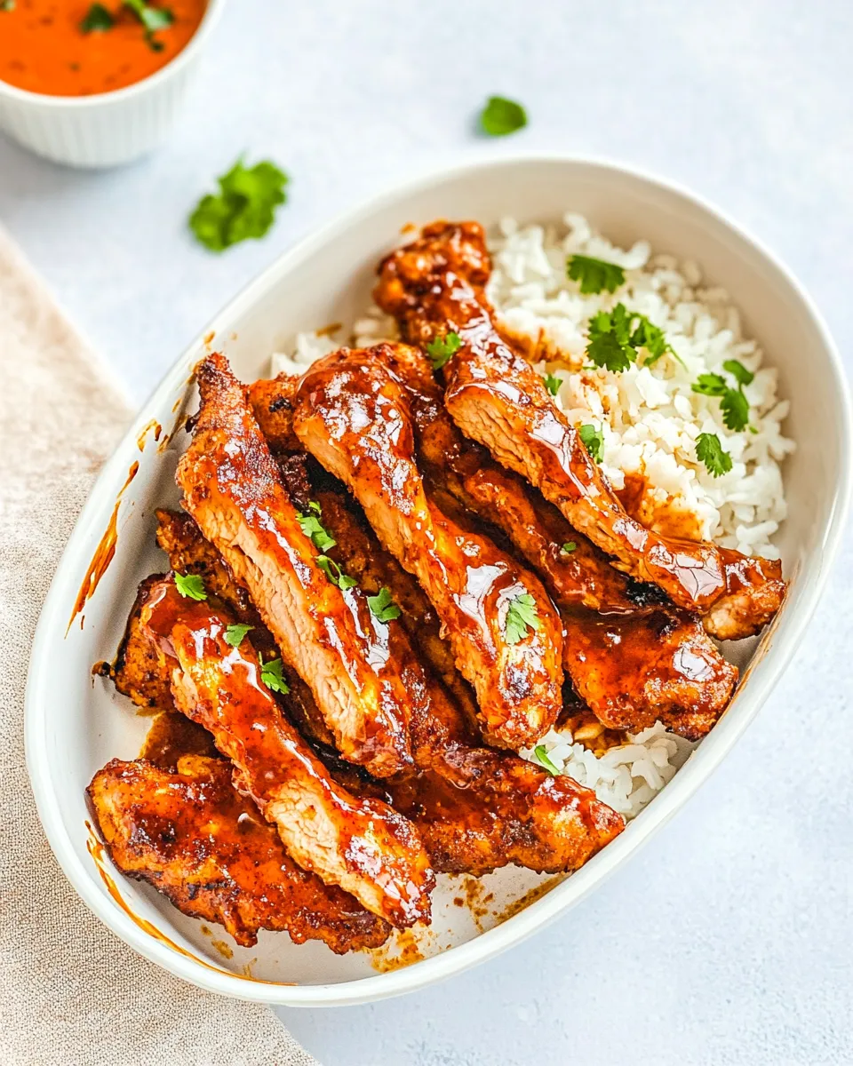 Easy Air Fryer Hot Honey Chicken photo