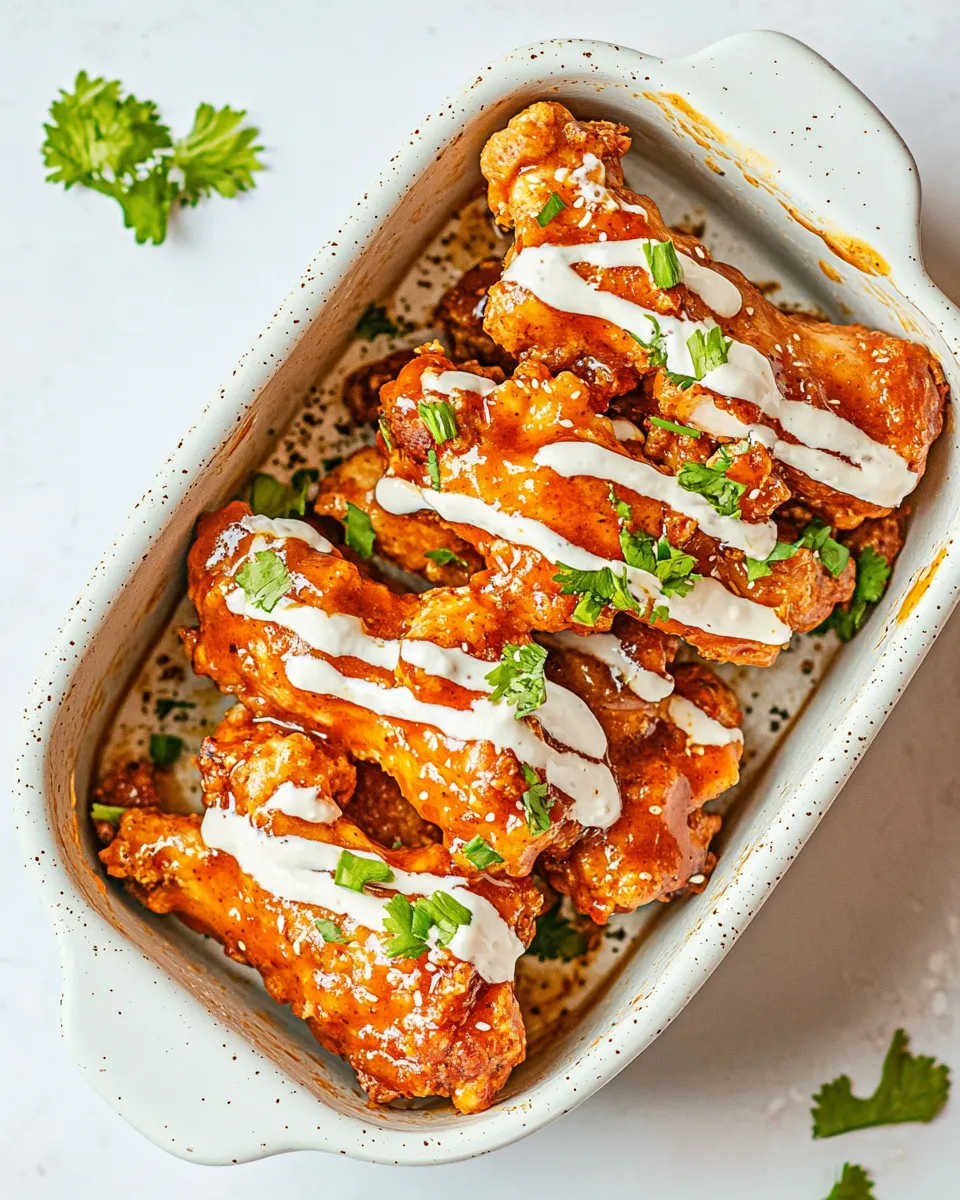 Quick Air Fryer Hot Honey Chicken shot