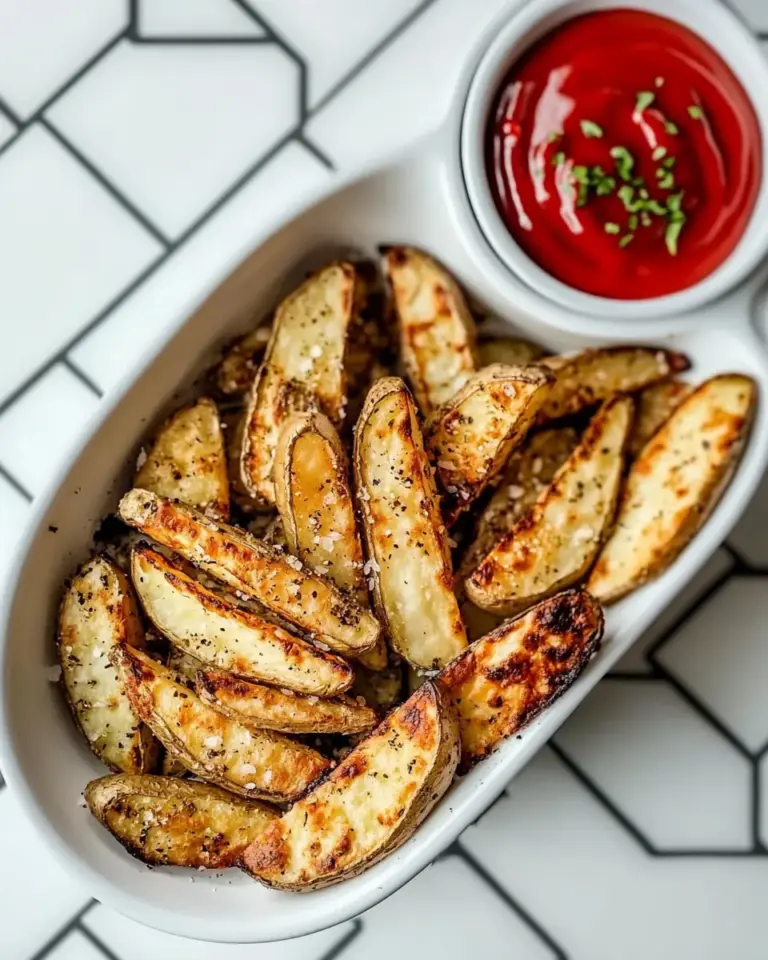 Homemade Air Fryer Potato Wedges photo