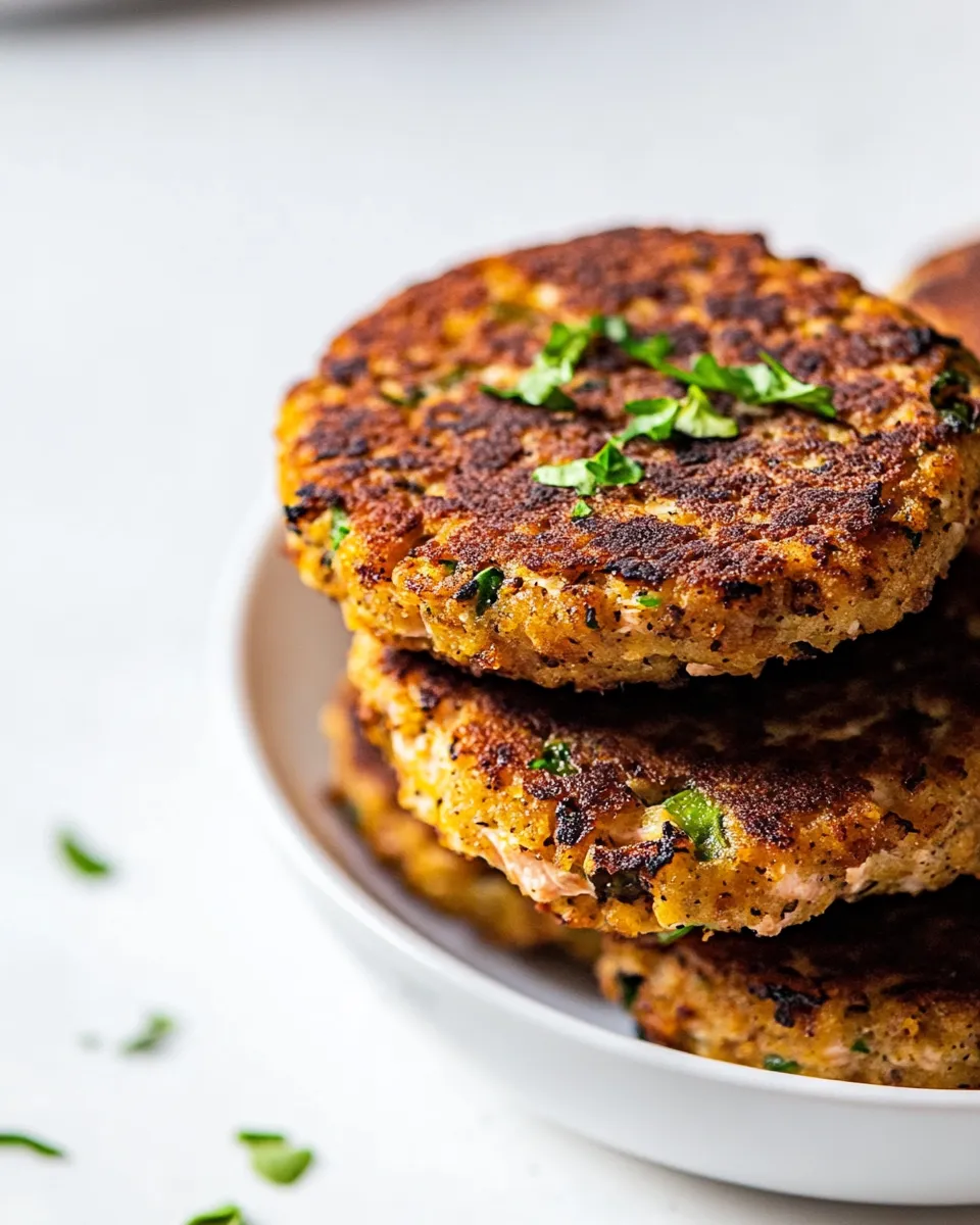 Healthy Air Fryer Salmon Patties recipe photo