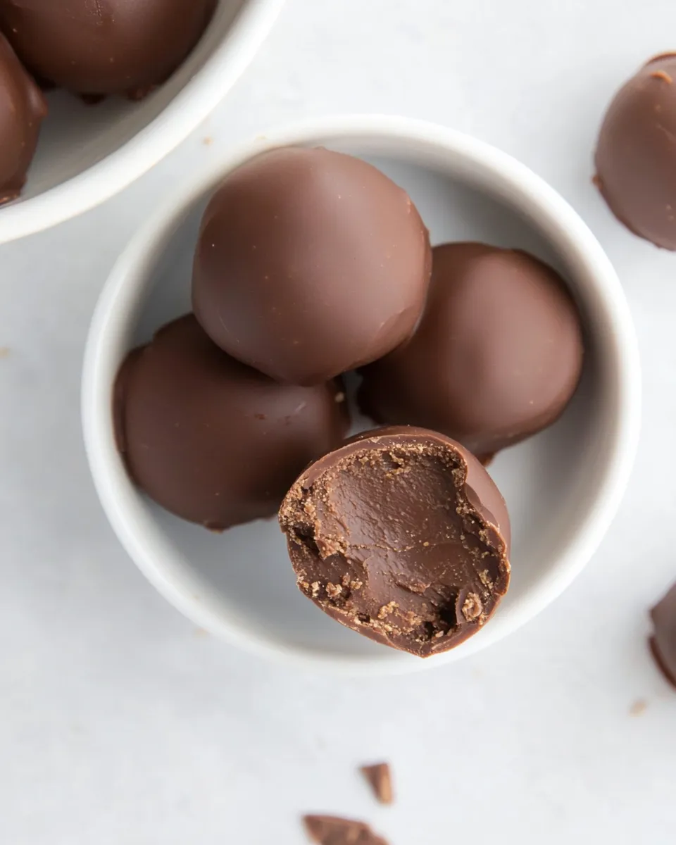 Homemade Almond Butter Truffles photo