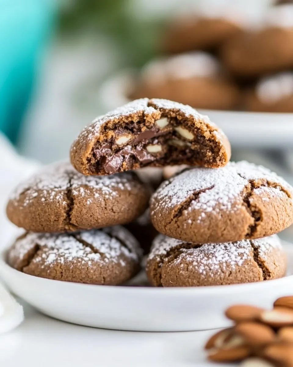 Classic Almond Chocolate Cookies image