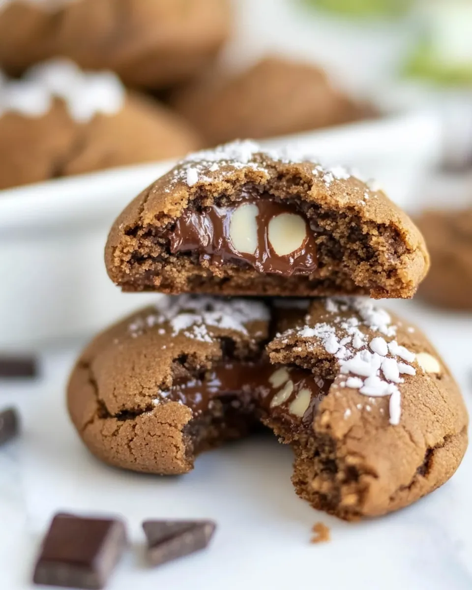 Delicious Almond Chocolate Cookies shot