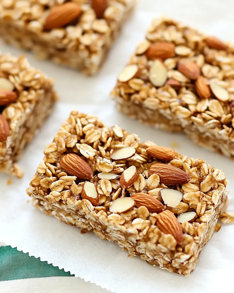 Classic Almond Granola Bars image