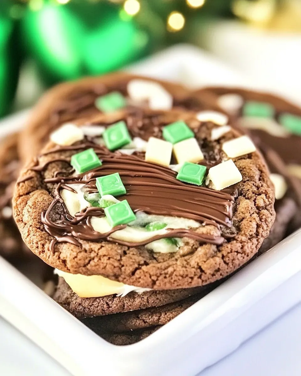 Best Andes Triple Chocolate Mint Pudding Cookies shot